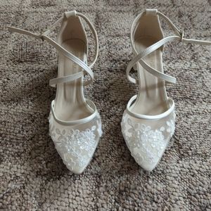 Handmade bridal shoes
